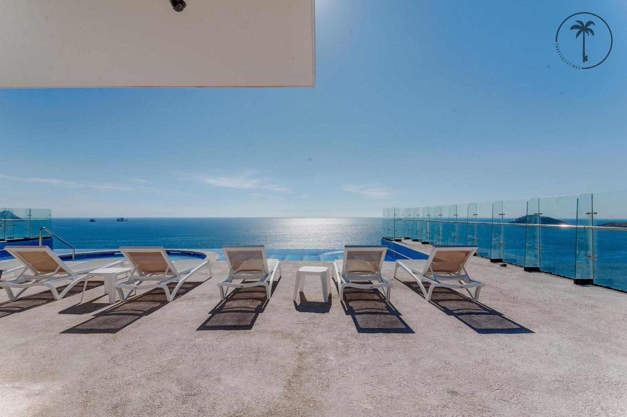 Hermosa Vista Al Mar, Condominio De Lujo! Mazatlan Dış mekan fotoğraf