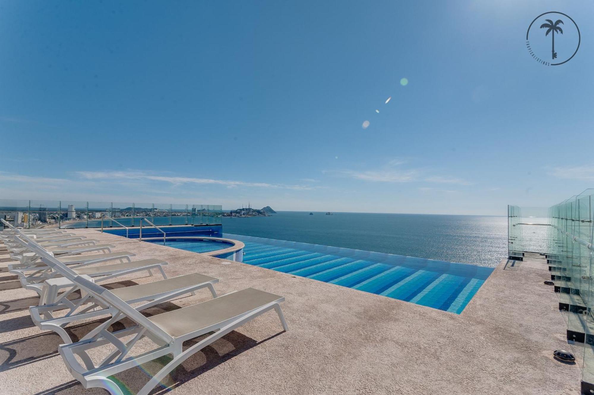 Hermosa Vista Al Mar, Condominio De Lujo! Mazatlan Dış mekan fotoğraf