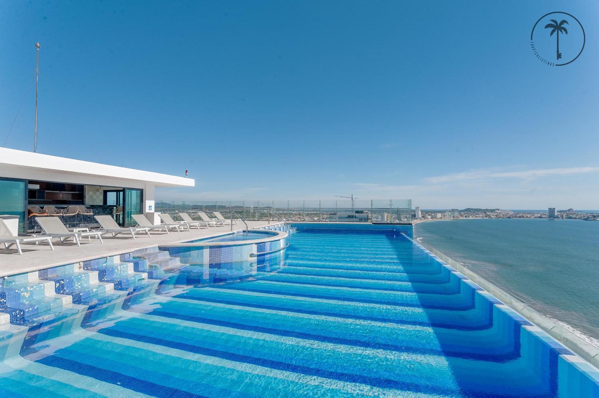 Hermosa Vista Al Mar, Condominio De Lujo! Mazatlan Dış mekan fotoğraf