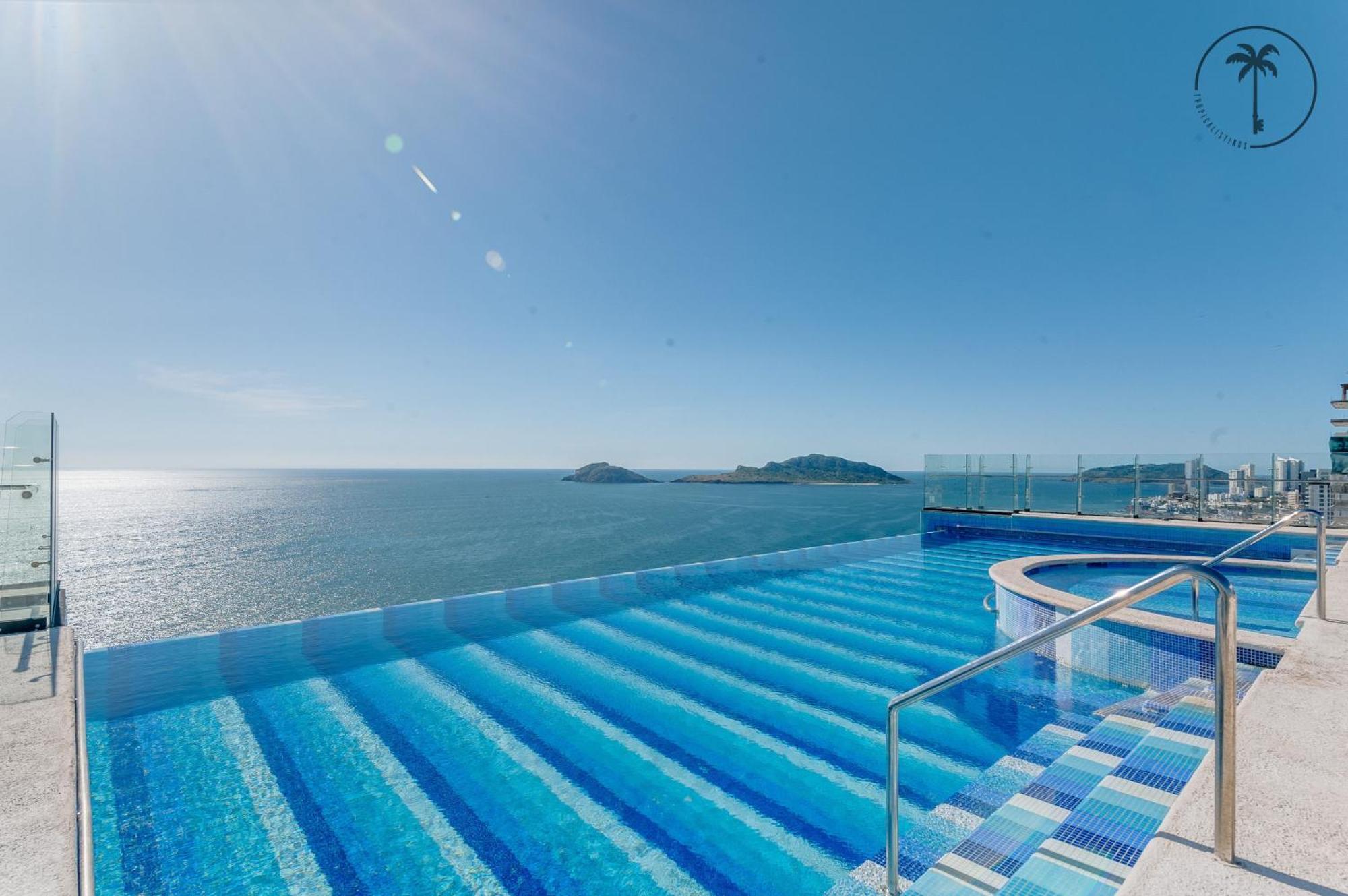 Hermosa Vista Al Mar, Condominio De Lujo! Mazatlan Dış mekan fotoğraf