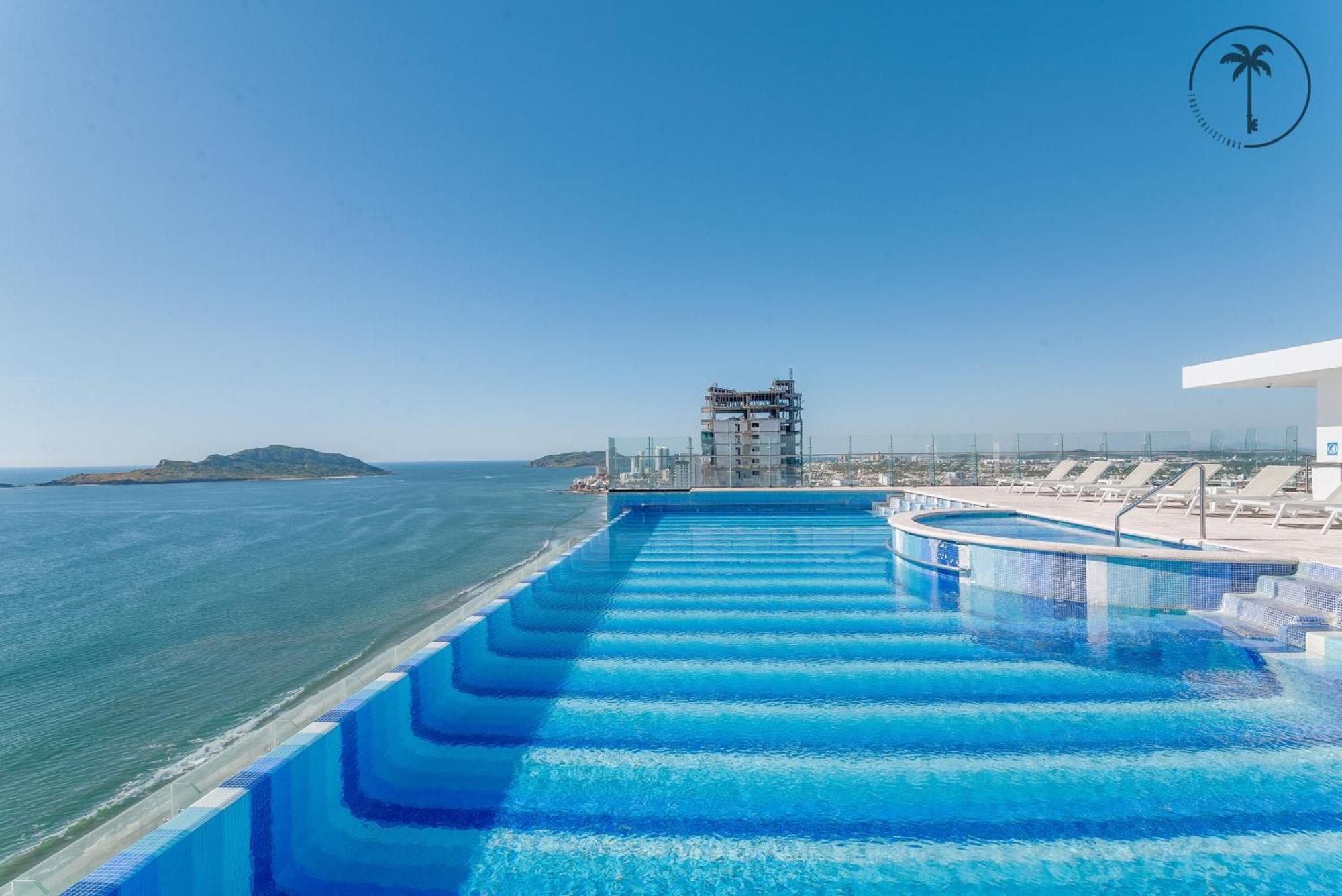 Hermosa Vista Al Mar, Condominio De Lujo! Mazatlan Dış mekan fotoğraf